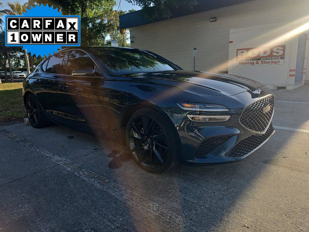 Used 2023 Genesis G70 2.0T w/ Sport Prestige Package RWD image 1
