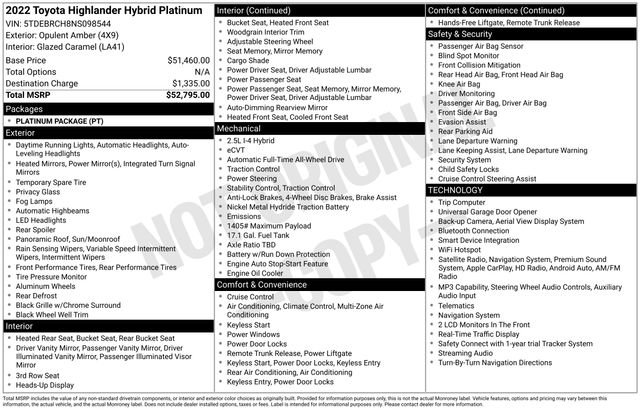 Used 2022 Toyota Highlander Platinum image 11