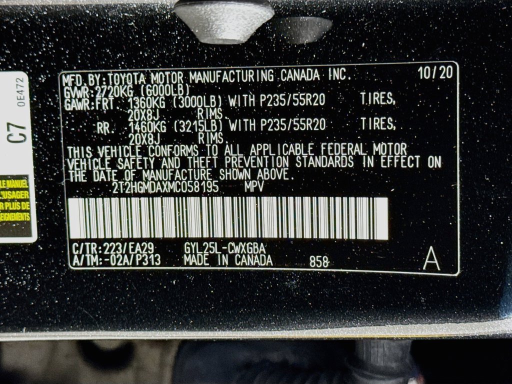 Certified 2021 Lexus RX 450h AWD w/ Premium Package image 33