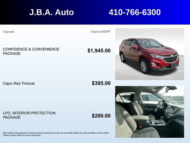 Certified 2019 Chevrolet Equinox LT AWD/4WD image 5