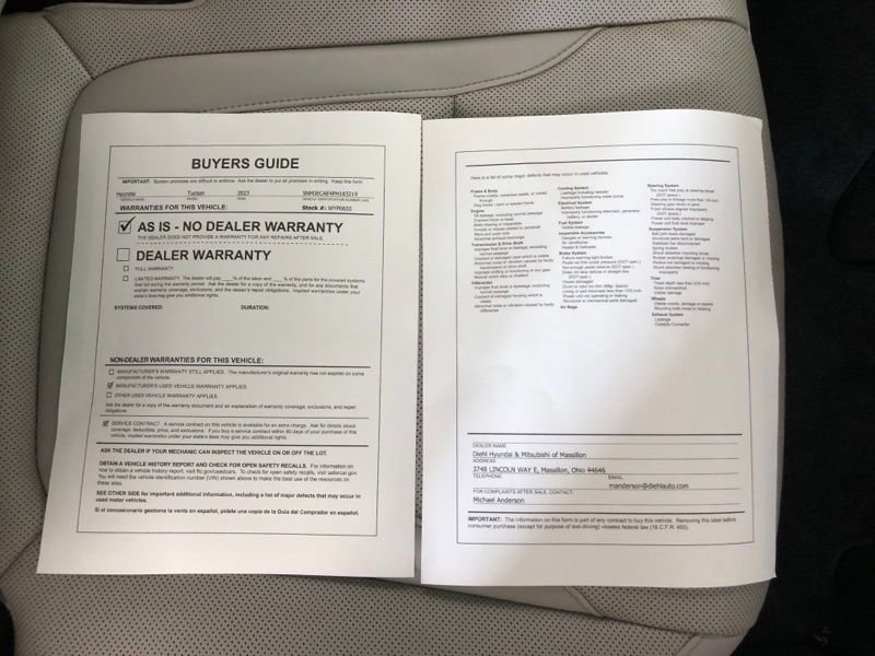 Used 2023 Hyundai Tucson Limited image 34