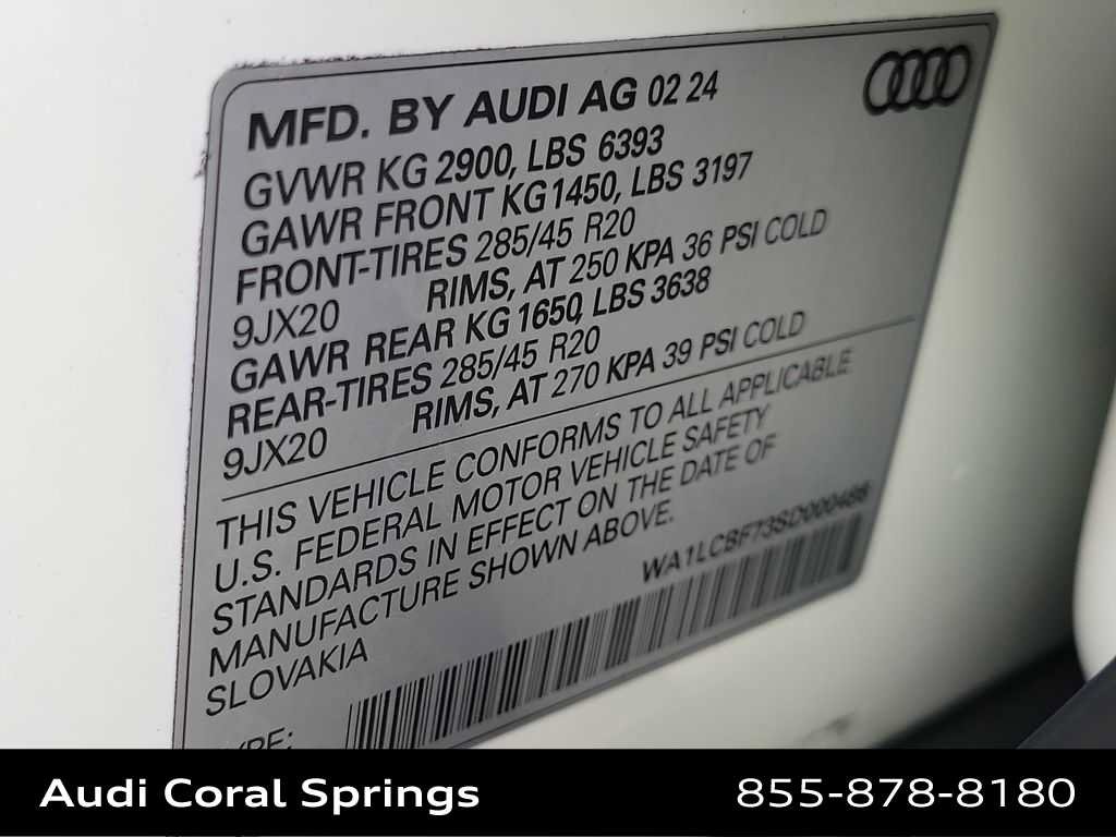 Certified 2025 Audi Q7 2.0T Premium Plus AWD/4WD image 29