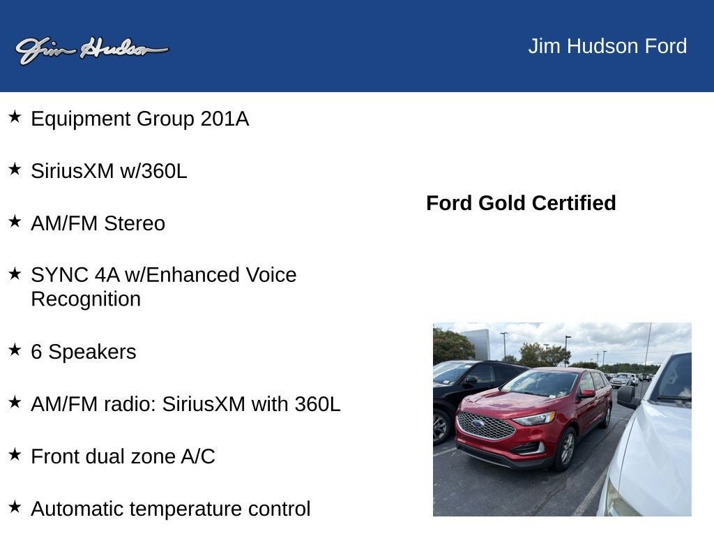Used 2024 Ford Edge SEL AWD/4WD image 7