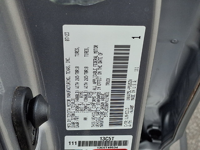 Used 2023 Toyota Tundra SR5 w/ SR5 Premium Package AWD/4WD image 23