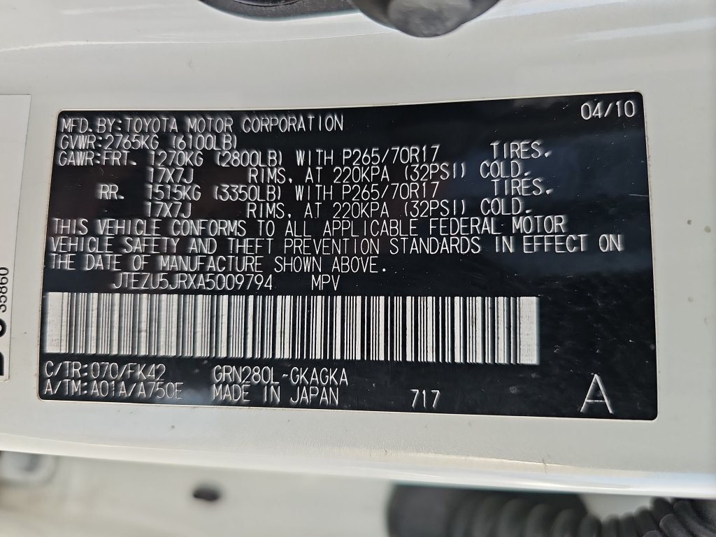 Used 2010 Toyota 4Runner SR5 RWD image 22