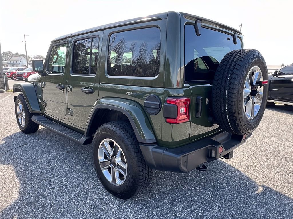 Used 2021 Jeep Wrangler Unlimited Sahara w/ Uconnect 4C Nav & Sound Group image 3