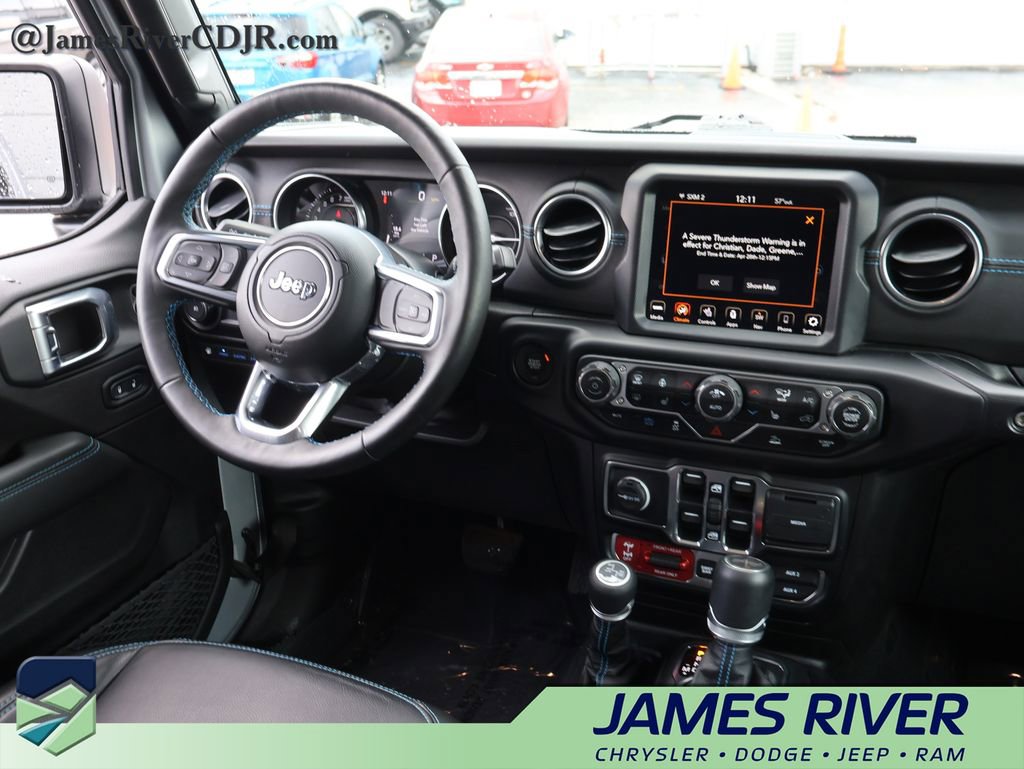 Used 2023 Jeep Wrangler Unlimited Rubicon 4xe w/ Cold Weather Group AWD/4WD image 13