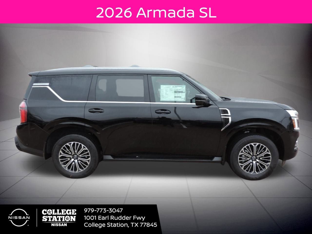 New 2026 Nissan Armada SL w/ Captain's Chari Seat Package image 2
