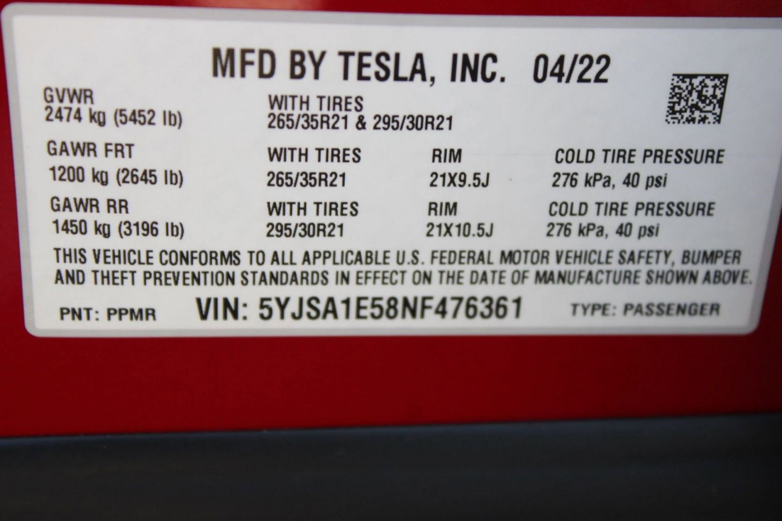 Used 2022 Tesla Model S AWD image 18