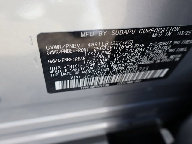 Certified 2025 Subaru Forester Wilderness w/ Wilderness Package AWD/4WD image 46