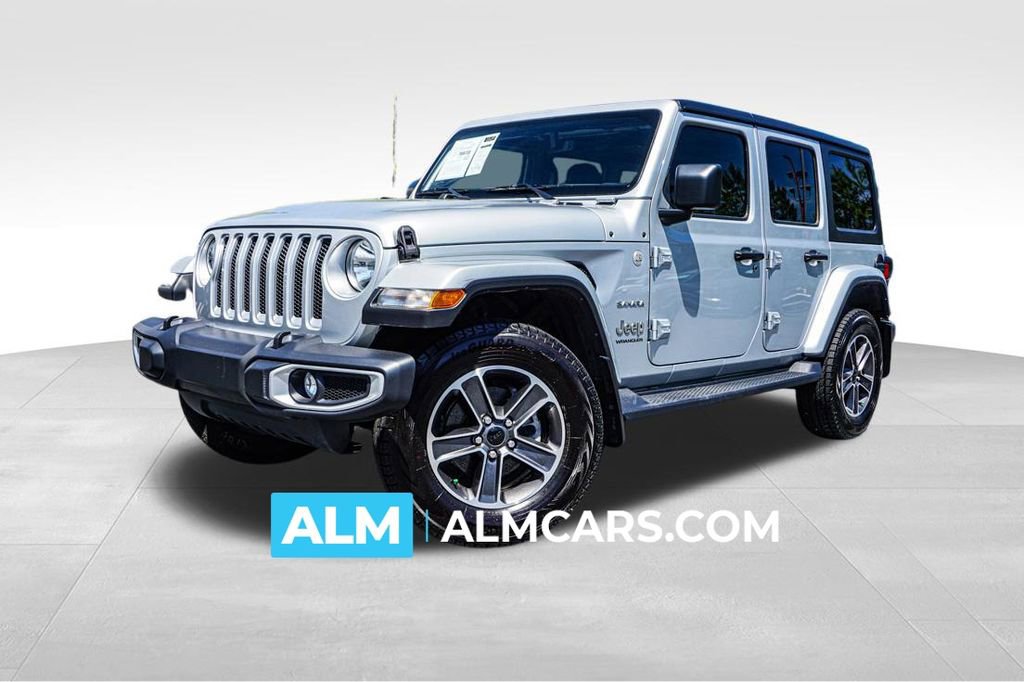 Used 2023 Jeep Wrangler Unlimited Sahara w/ Cold Weather Group AWD/4WD image 1
