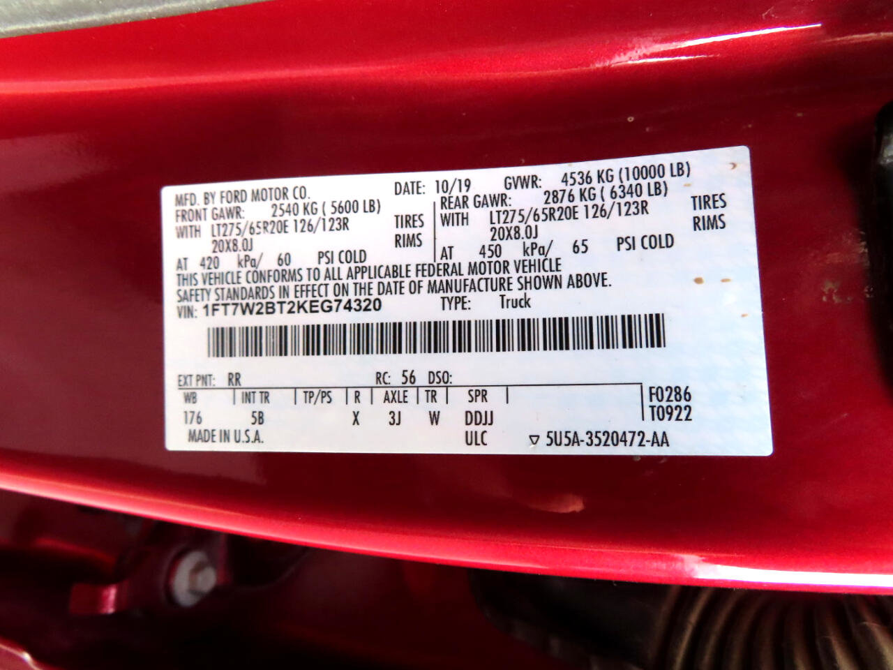 Used 2019 Ford F250 Lariat w/ Lariat Value Package image 23
