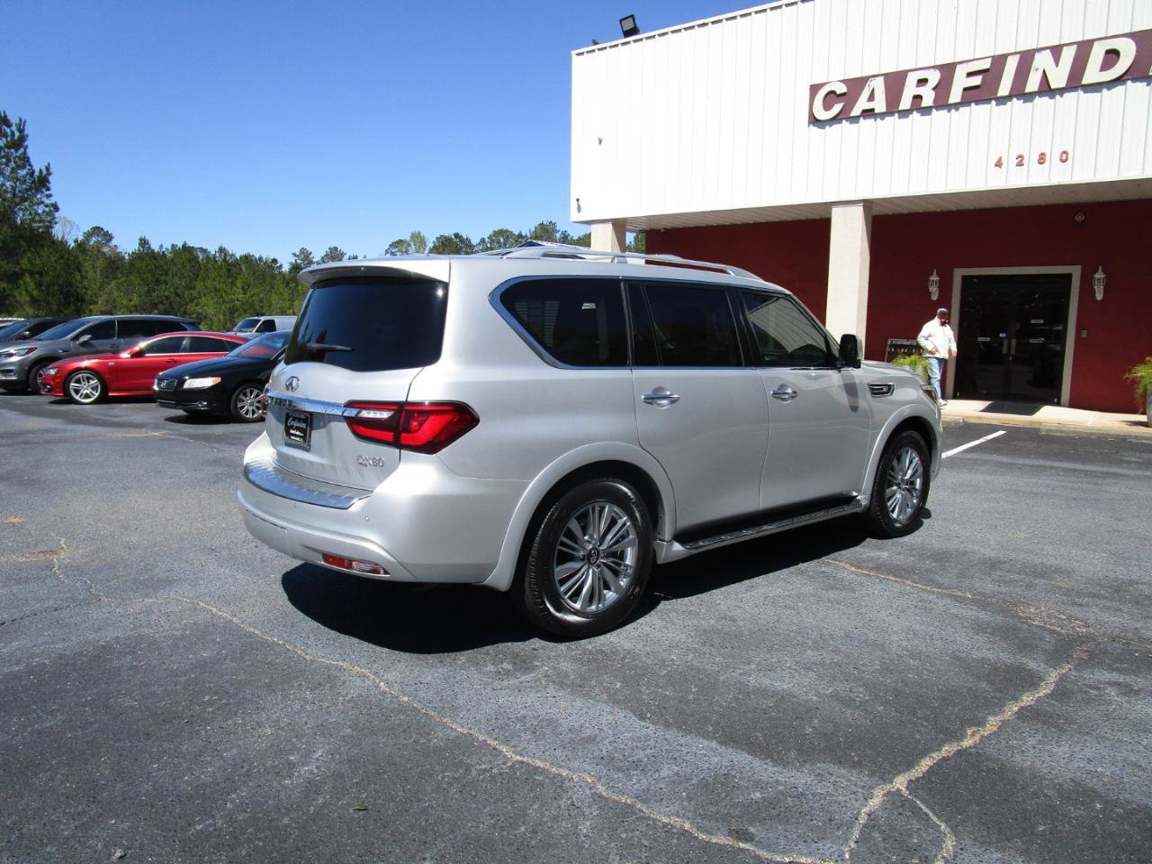 Used 2021 INFINITI QX80 Luxe w/ Cargo Package RWD image 6