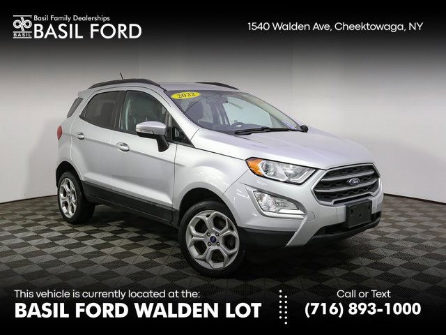 Used 2022 Ford EcoSport SE w/ SE Convenience Package