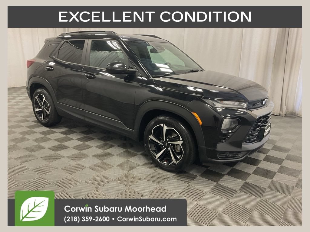 Used 2021 Chevrolet TrailBlazer RS w/ Sun and Liftgate Package FWD image 1
