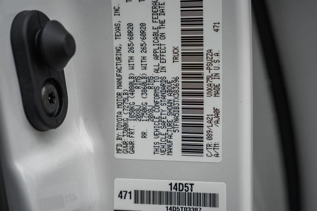 New 2026 Toyota Tundra Platinum image 46