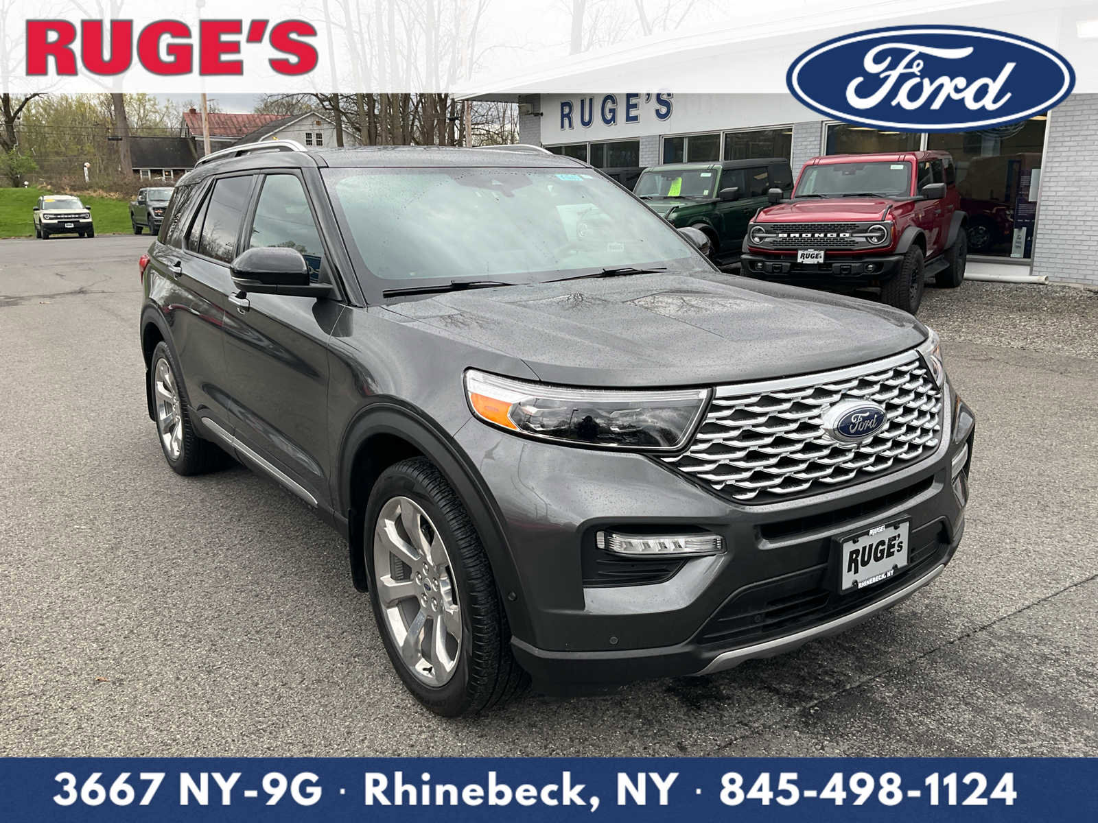 Used 2020 Ford Explorer Platinum w/ Premium Technology Package image 1