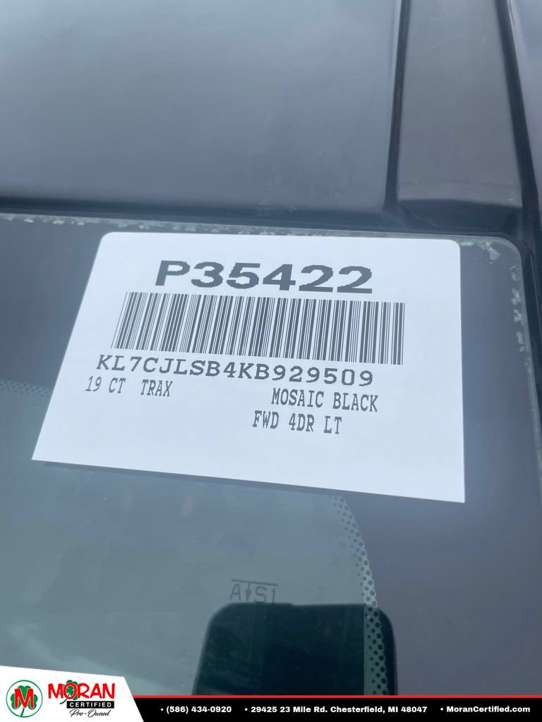 Used 2019 Chevrolet Trax LT w/ LT Convenience Package FWD image 15