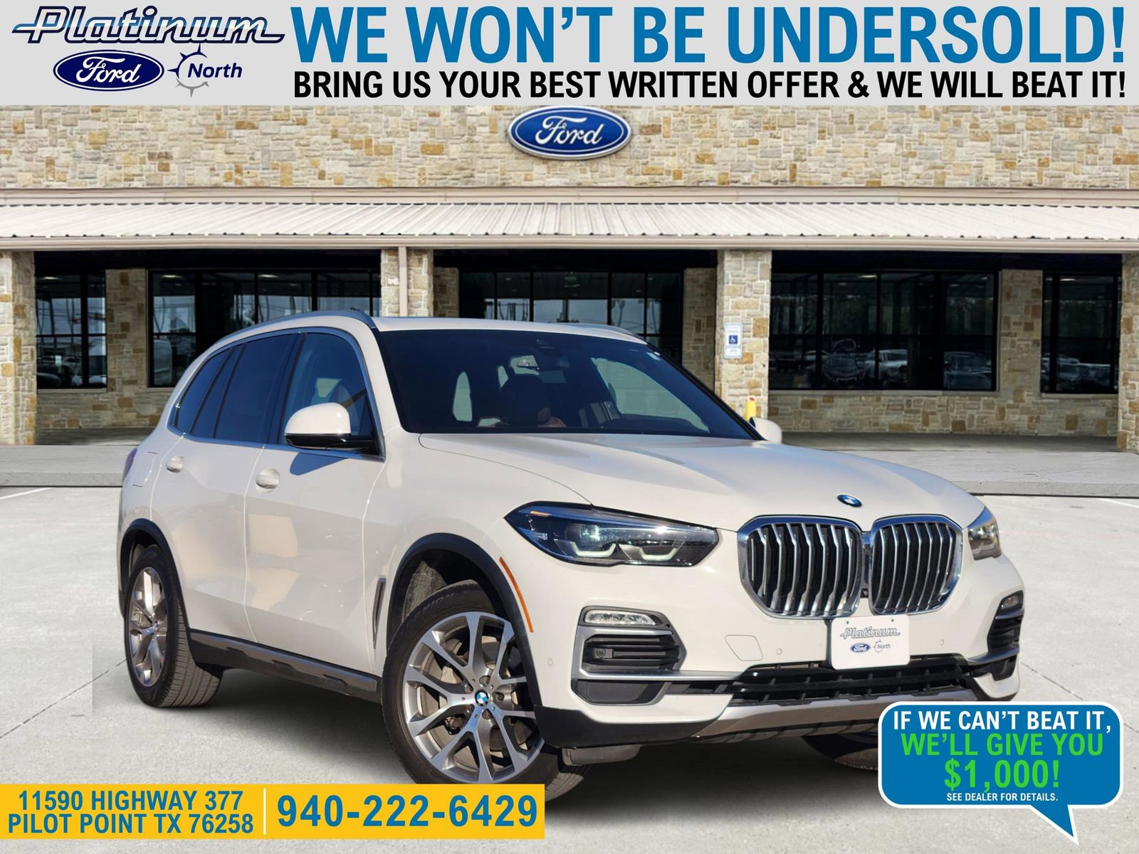 Used 2019 BMW X5 xDrive40i w/ Convenience Package image 1