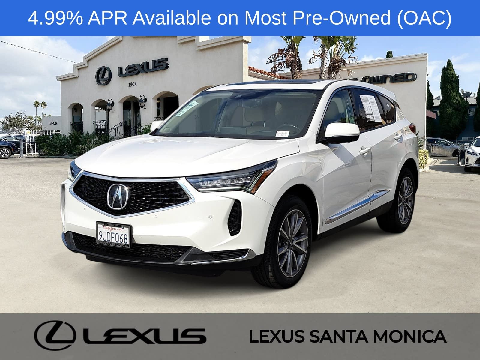 Used 2023 Acura RDX w/ Technology Package FWD image 1