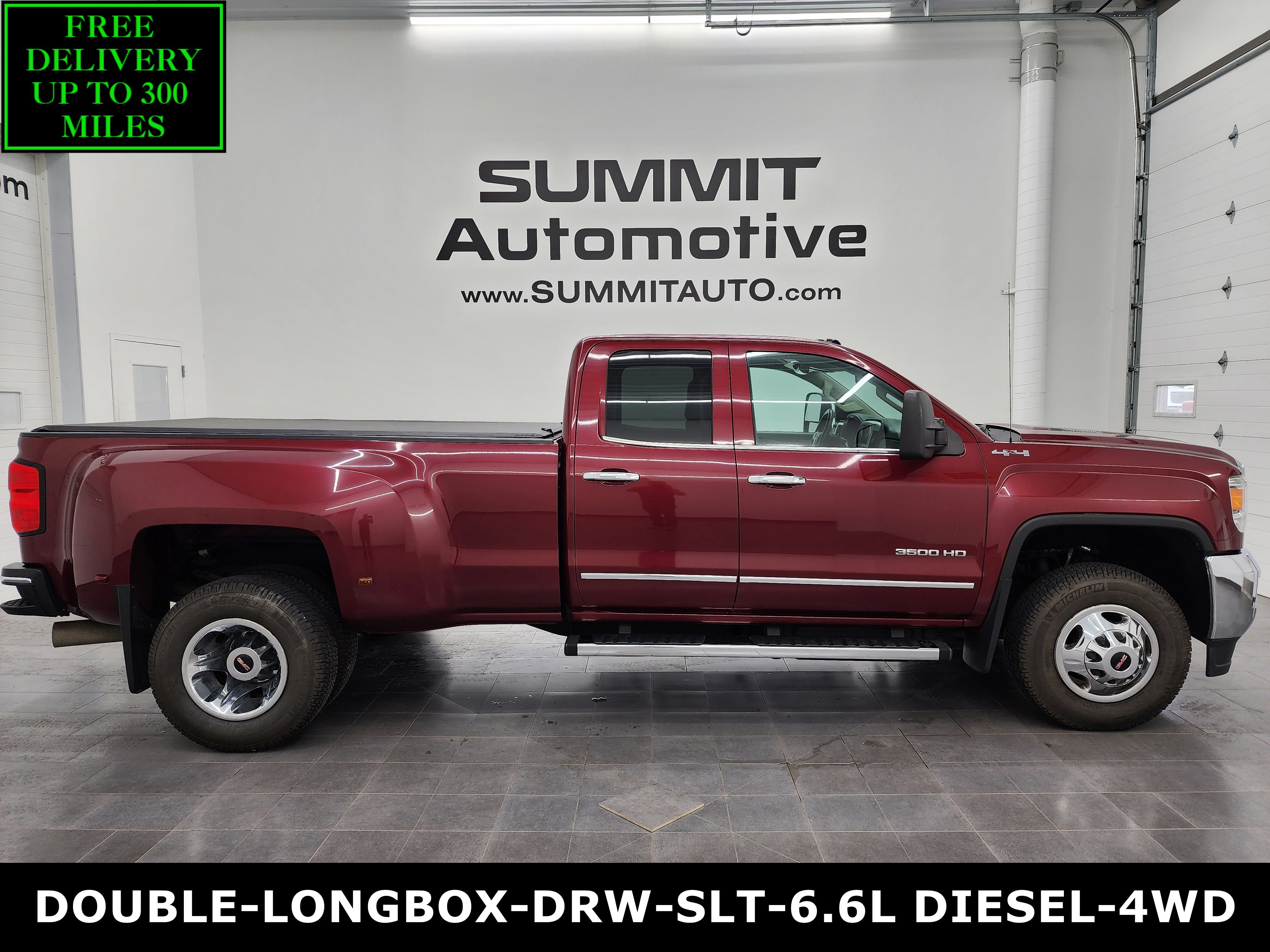 Used 2015 GMC Sierra 3500 SLT w/ Snow Plow Prep Package image 1
