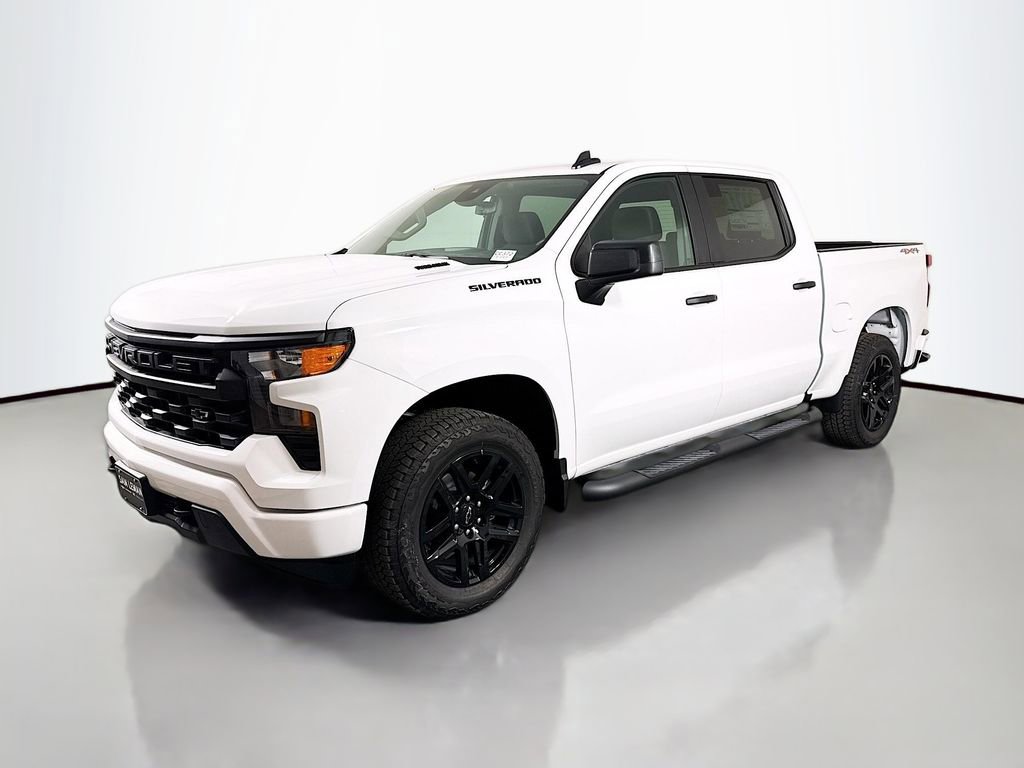 New 2026 Chevrolet Silverado 1500 Custom w/ Turbomax Blackout Package image 3