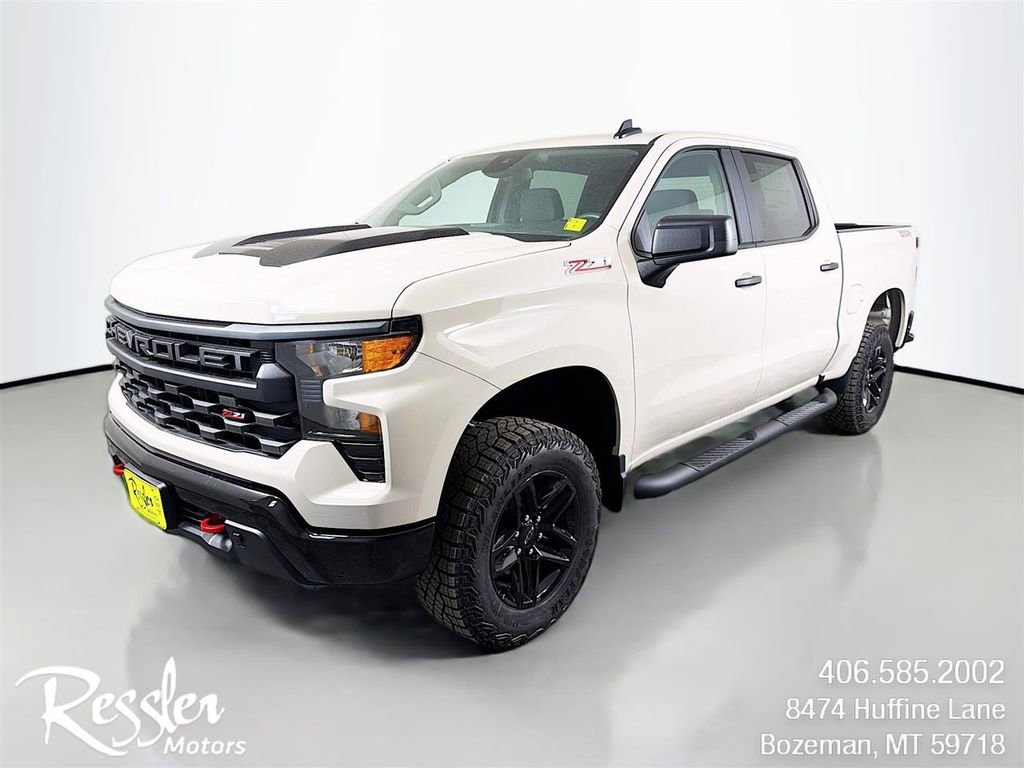 New 2026 Chevrolet Silverado 1500 Custom Trail Boss AWD/4WD image 1
