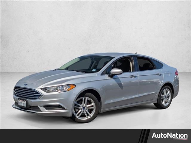 Used 2018 Ford Fusion SE w/ Fusion SE Technology Package FWD image 1