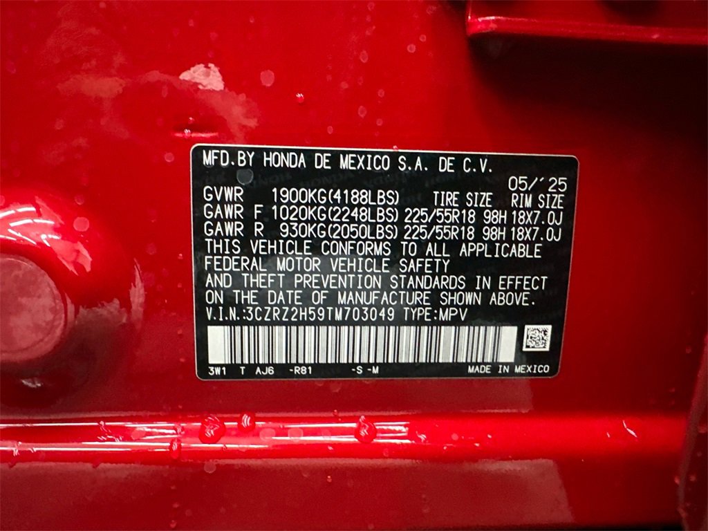 New 2026 Honda HR-V Sport image 33