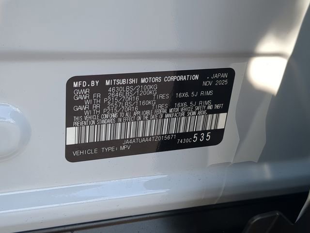 New 2026 Mitsubishi Eclipse Cross ES AWD/4WD image 34