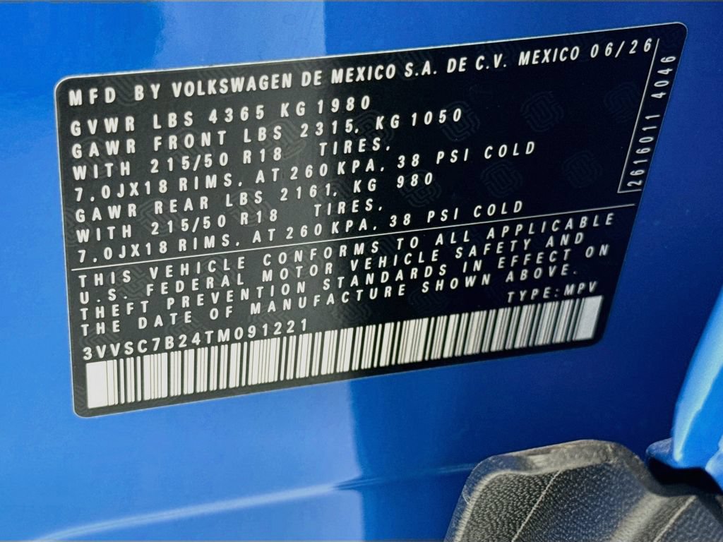 New 2026 Volkswagen Taos SE FWD image 33