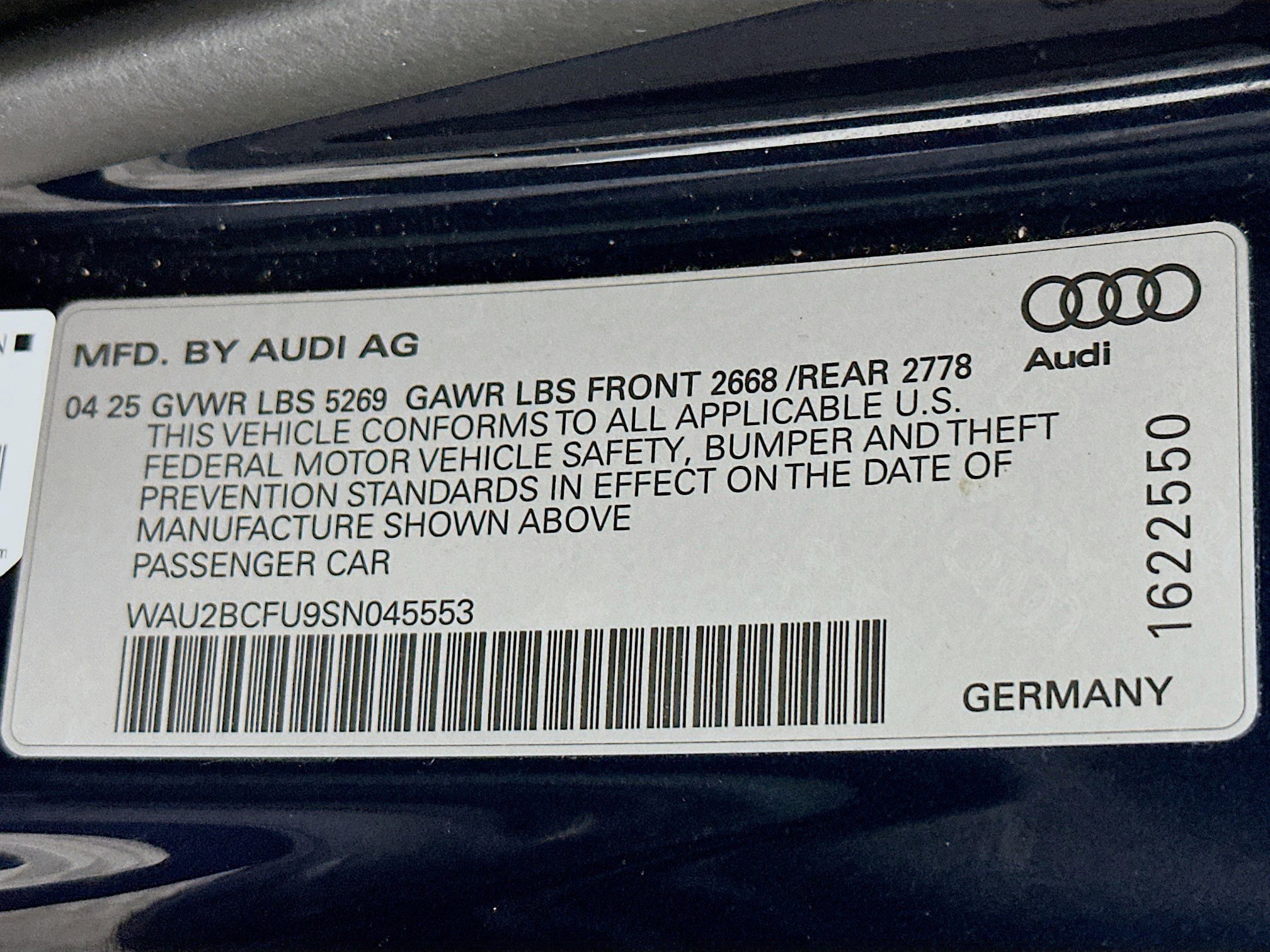 Used 2025 Audi A5 Premium Plus w/ Premium Plus AWD/4WD image 36