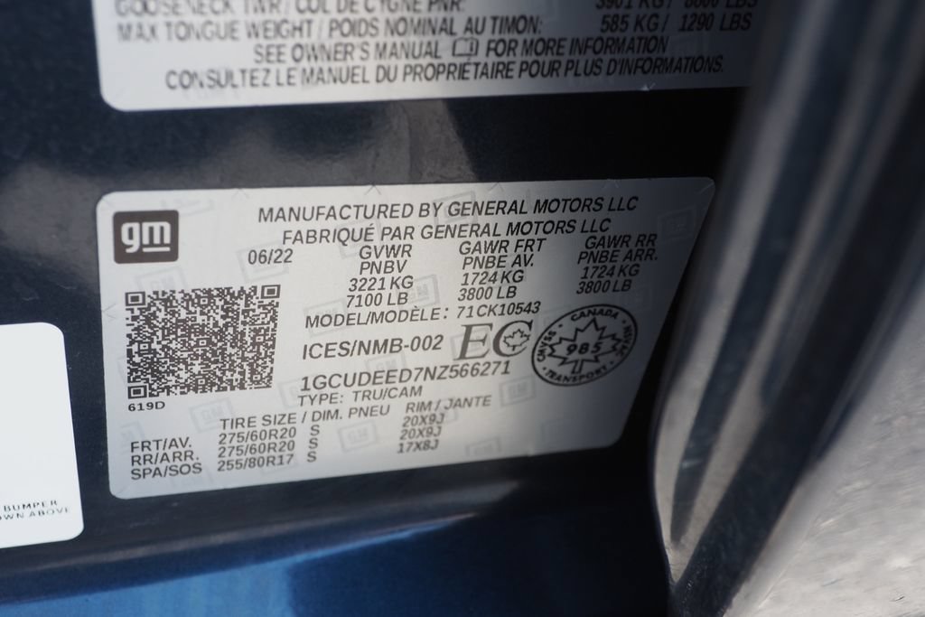 Used 2022 Chevrolet Silverado 1500 RST AWD/4WD image 30