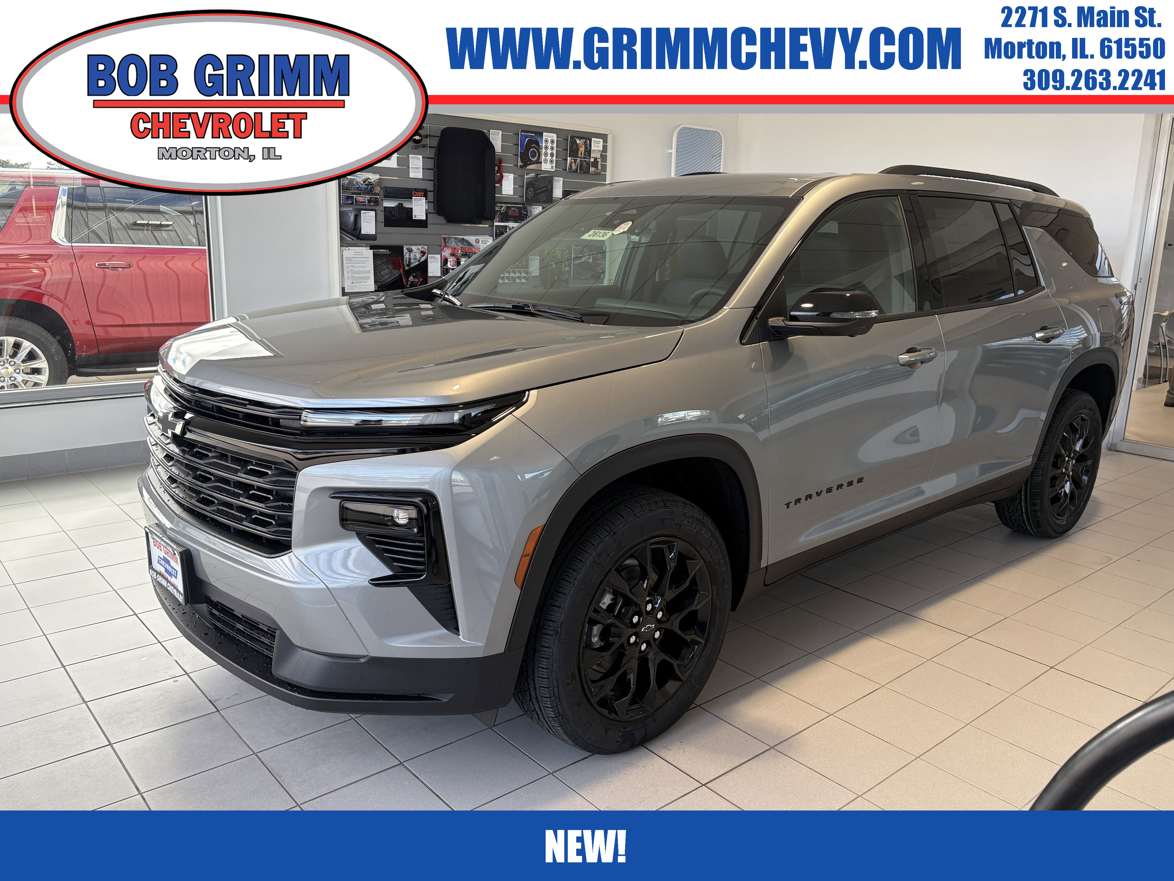 New 2026 Chevrolet Traverse LT image 1