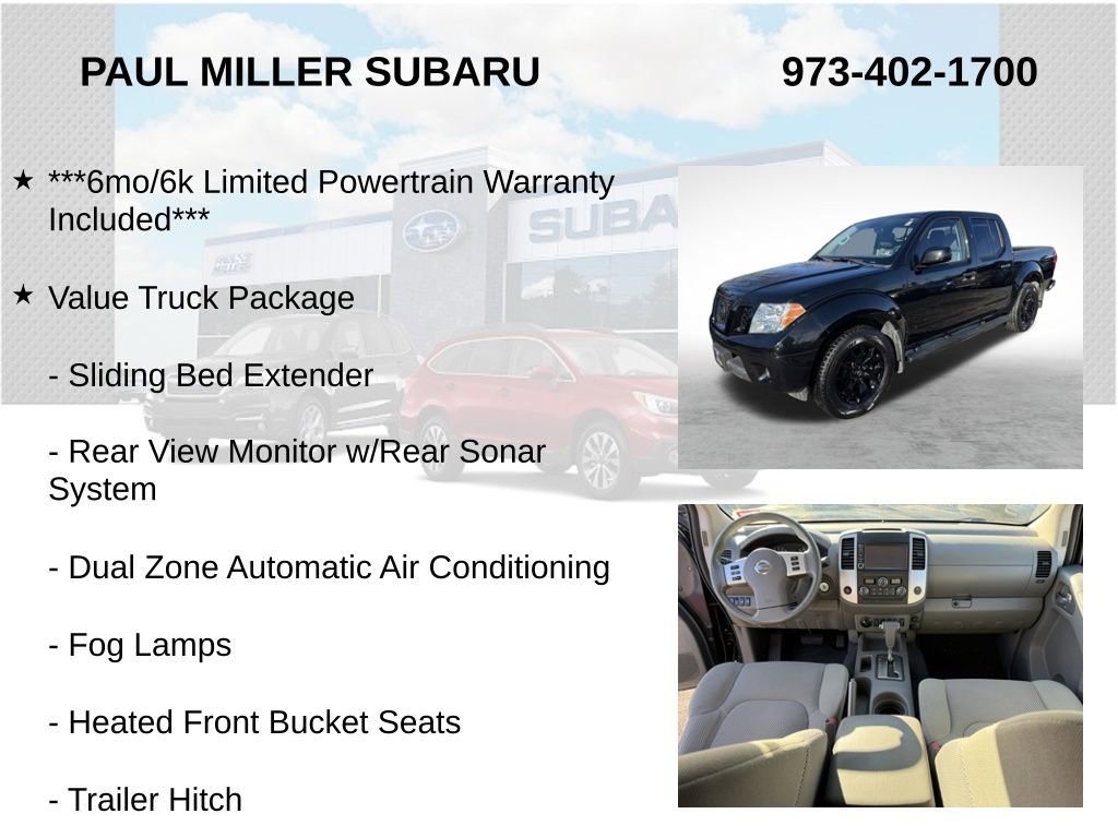 Used 2019 Nissan Frontier SV w/ Value Truck Package image 8