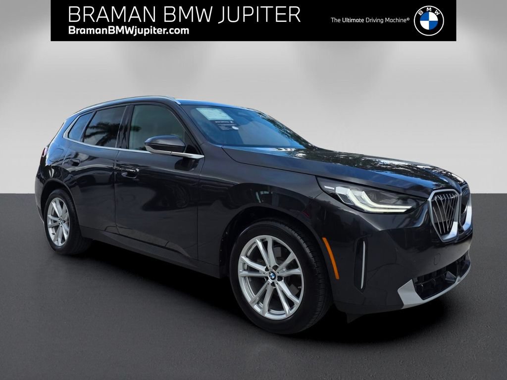 Certified 2025 BMW X3 xDrive30i w/ Convenience Package AWD/4WD image 1
