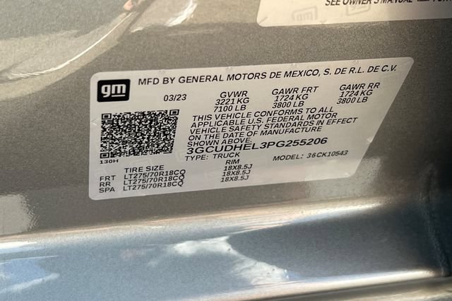 Used 2023 Chevrolet Silverado 1500 ZR2 w/ Technology Package AWD/4WD image 40