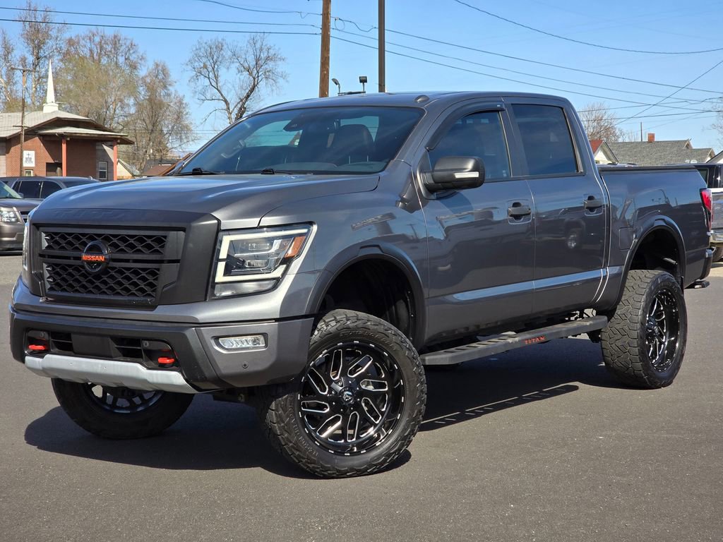 Used 2021 Nissan Titan PRO-4X w/ Pro-4x Convenience Package image 1