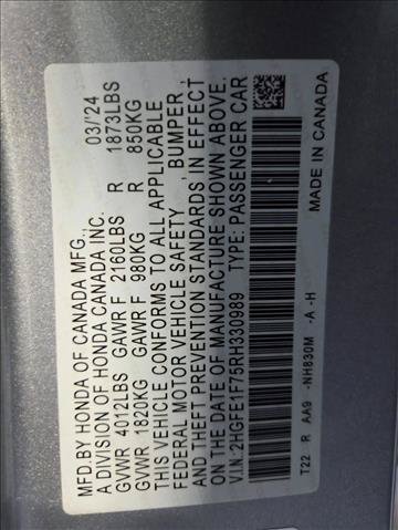 Used 2024 Honda Civic EX image 23