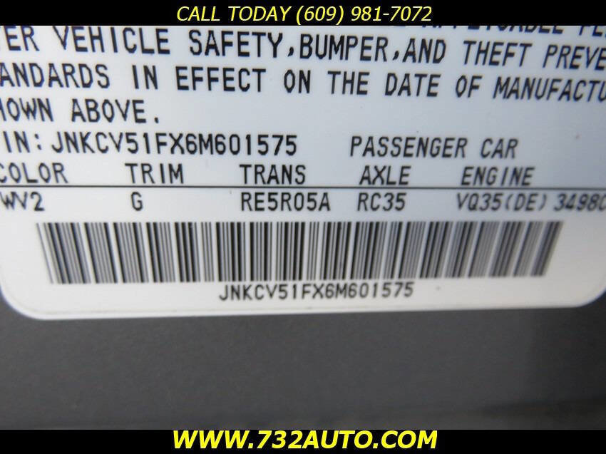 Used 2006 INFINITI G35 x Sedan w/ (P03) Premium Pkg C AWD/4WD image 34