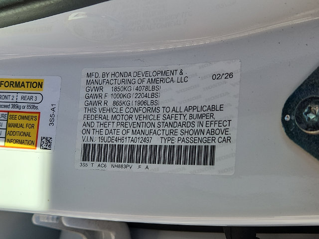 Certified 2026 Acura Integra A-Spec w/ Technology Package FWD image 27