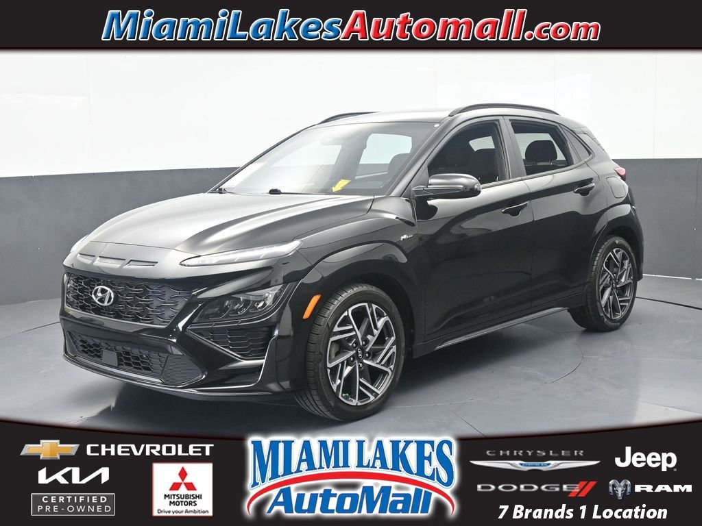 Used 2022 Hyundai Kona N Line w/ Tech Package FWD image 1