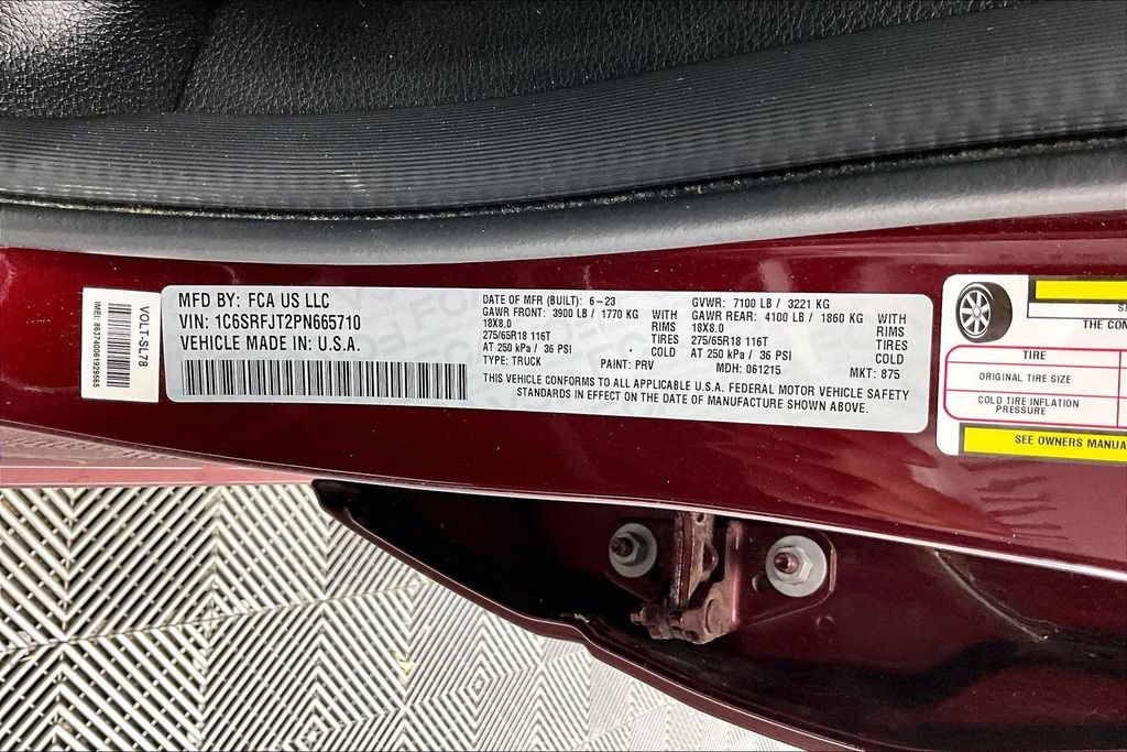 Used 2023 RAM 1500 Laramie AWD/4WD image 36