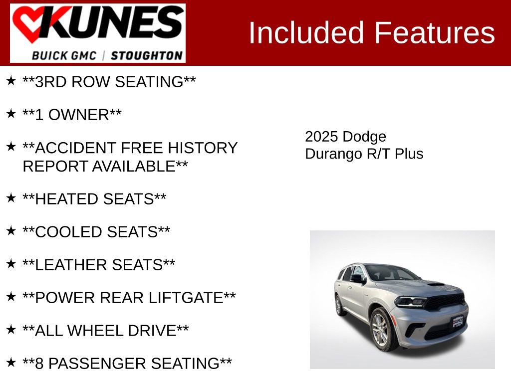 Used 2025 Dodge Durango R/T image 3