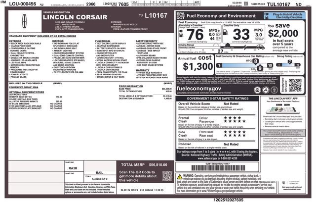 New 2026 Lincoln Corsair Grand Touring image 4
