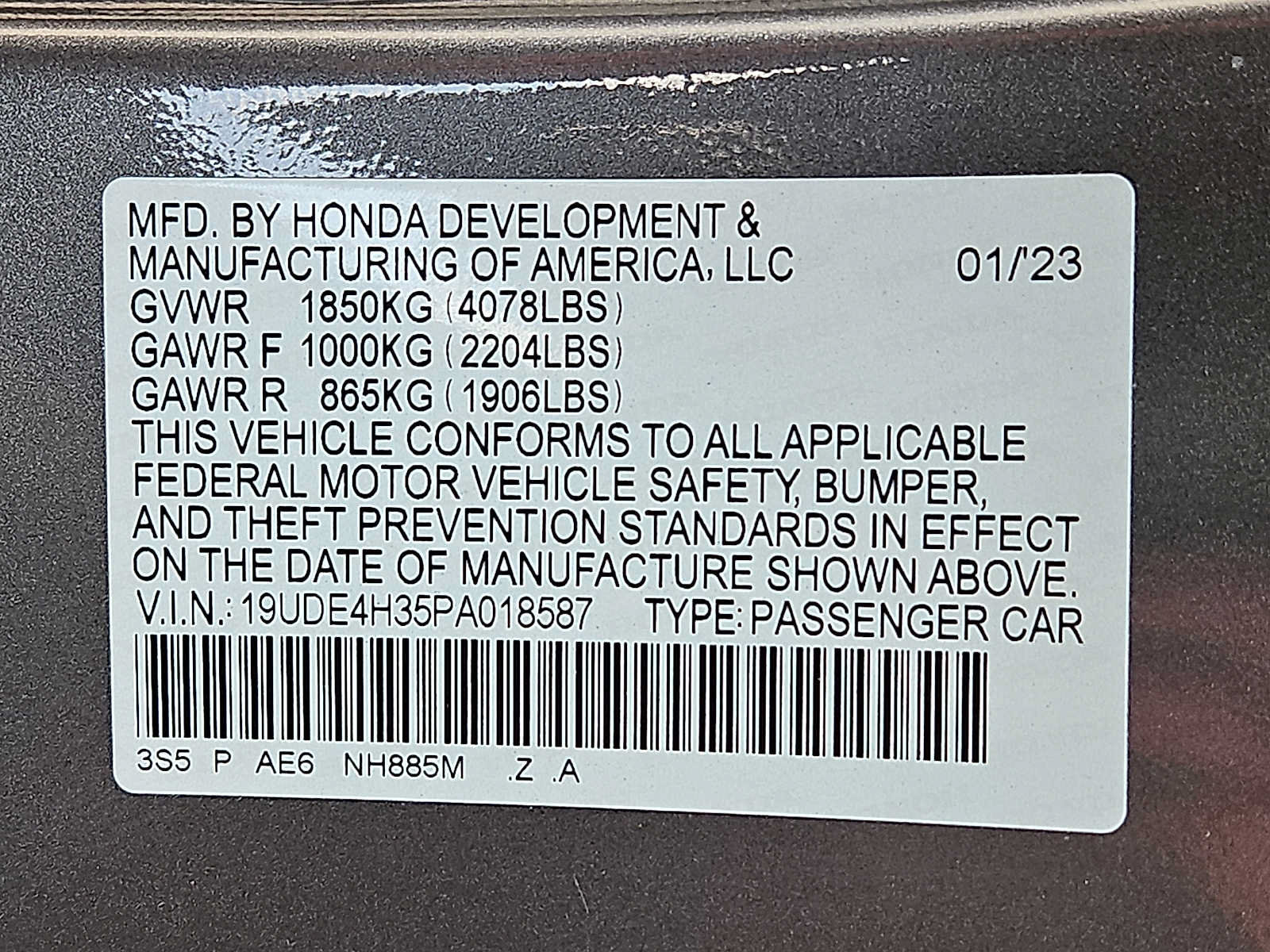 Certified 2023 Acura Integra A-Spec FWD image 28