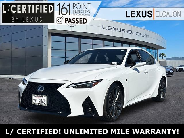 Certified 2025 Lexus IS 300 F Sport w/ Accessory Package 2 RWD image 1