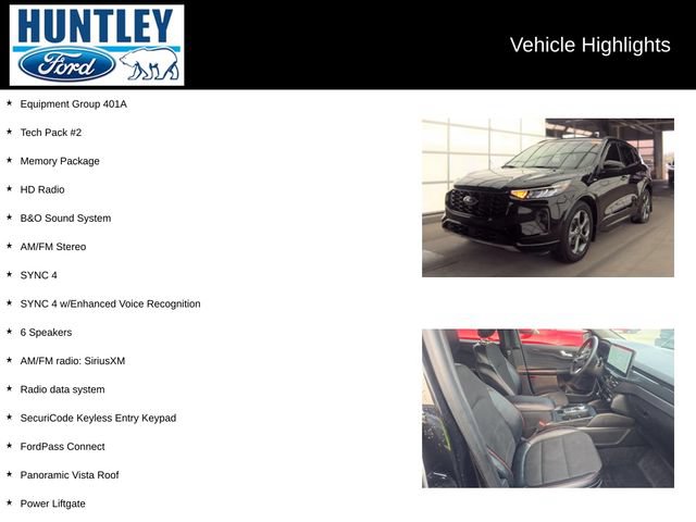 Used 2023 Ford Escape ST-Line Select w/ Tech Pack #2 AWD/4WD image 2