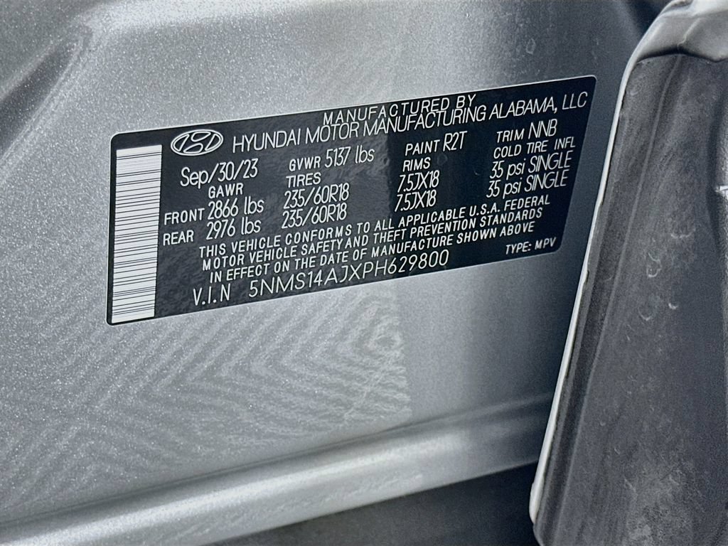 Certified 2023 Hyundai Santa Fe SE w/ Cargo Package FWD image 29