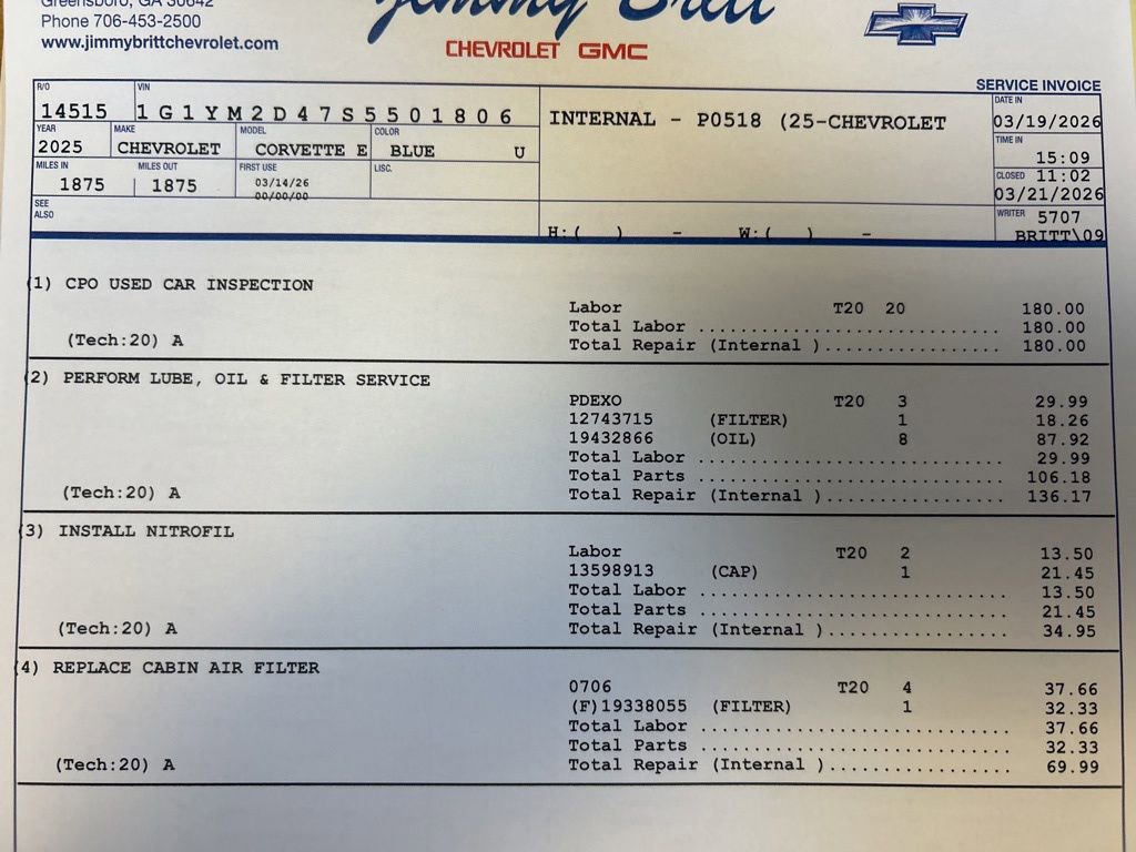 Used 2025 Chevrolet Corvette E-Ray image 19